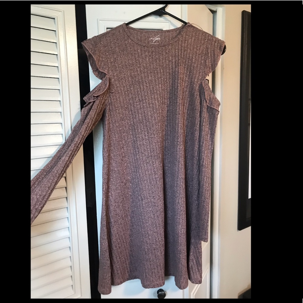 Pink and Black Shift Dress